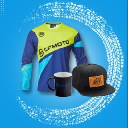 Cfmoto ruházat, ajándéktárgyak